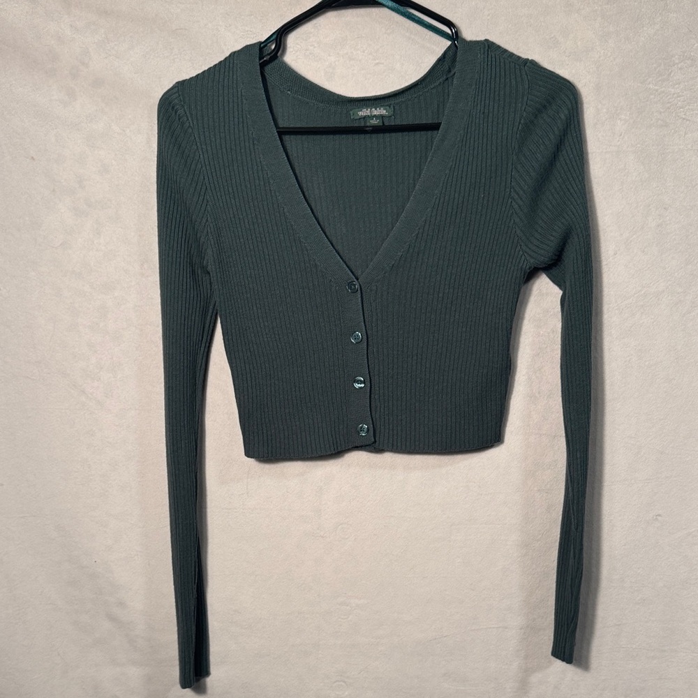 Target Women's Black Cardigan Sweater